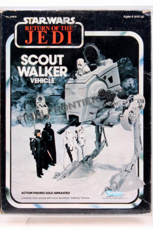 AT-ST Scout Walker Hoth Scene Rarities MIB C-7.5