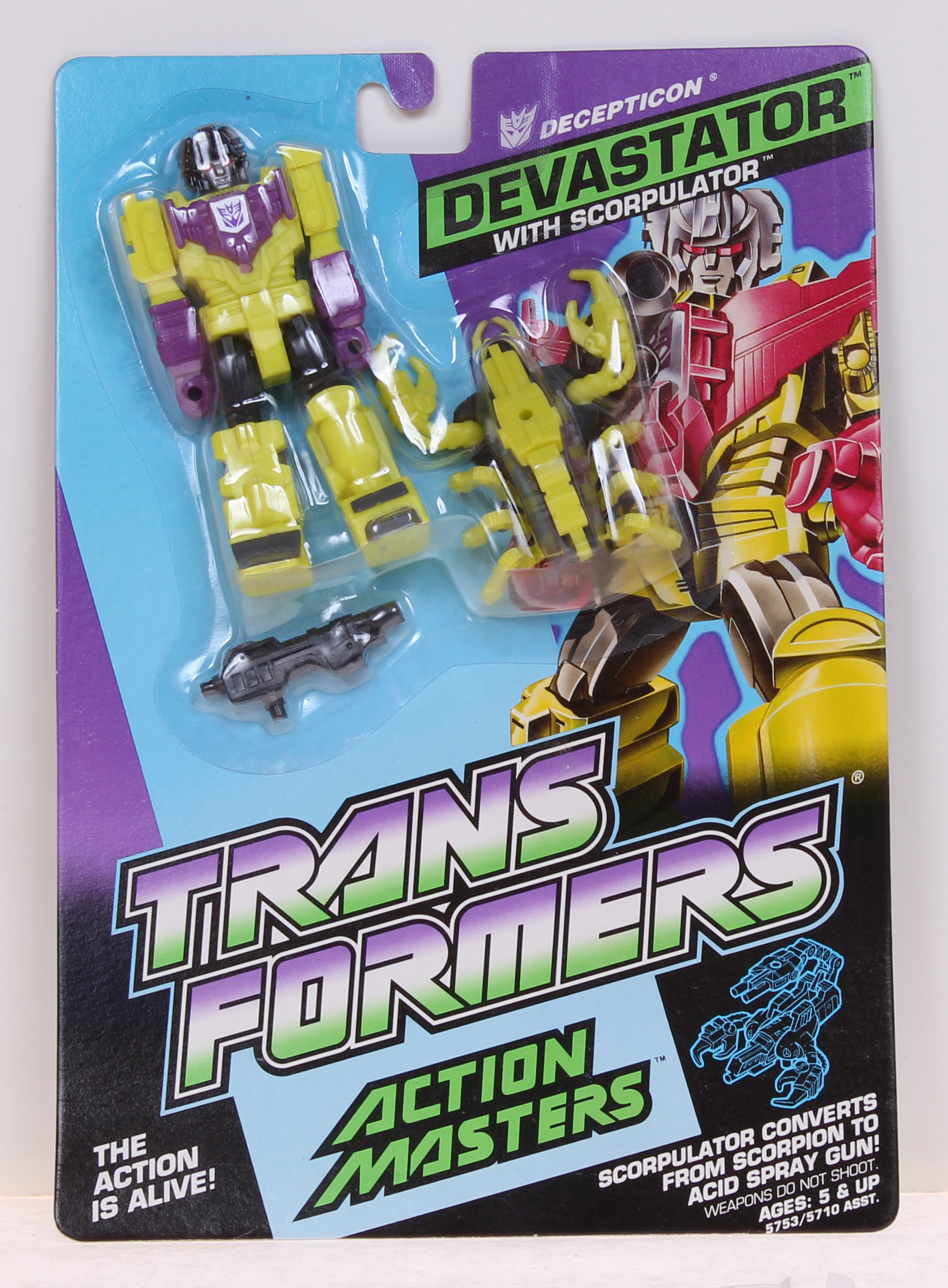 Devastator Action Masters MOC C-9.5-