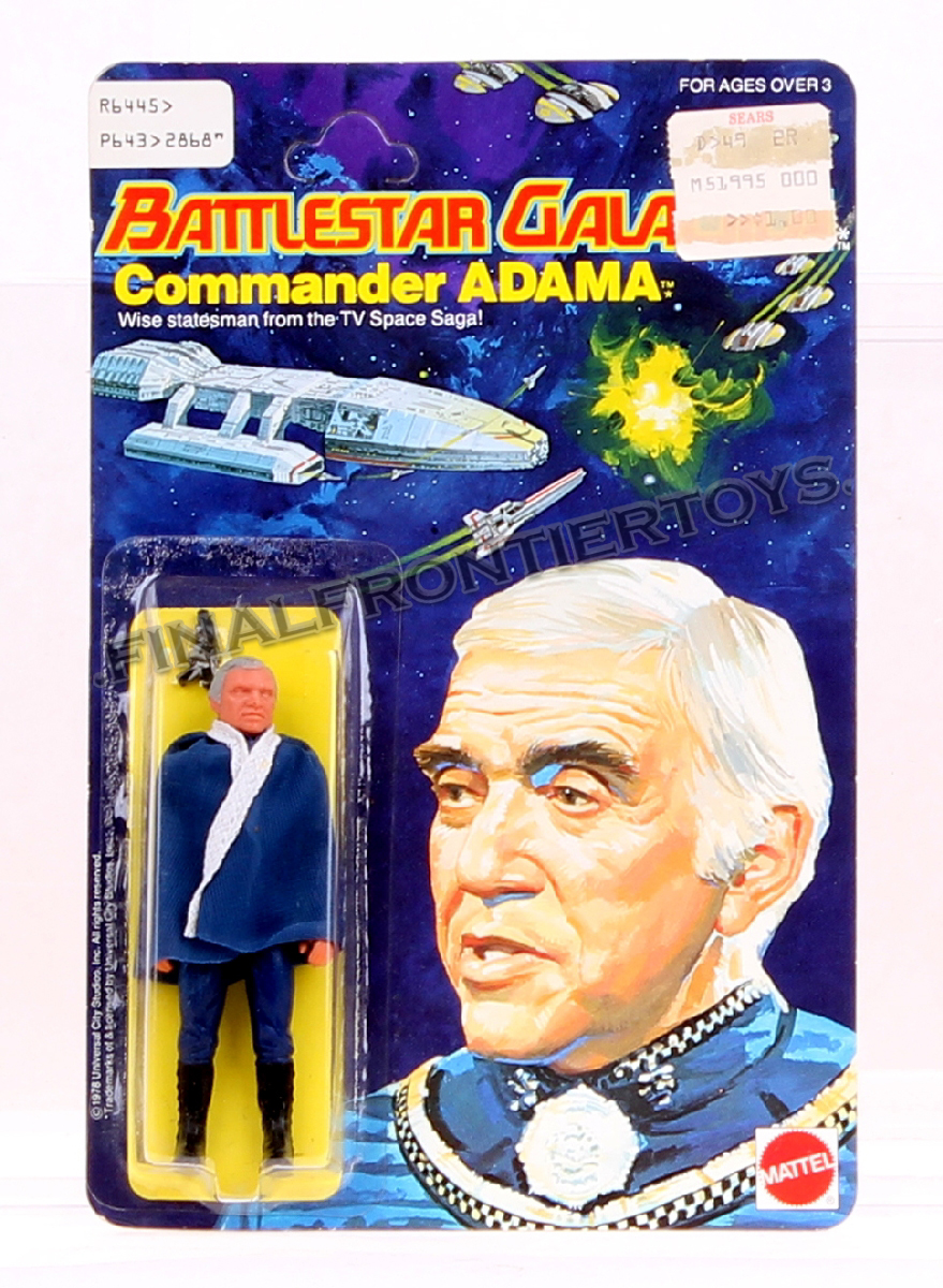 Commander Adama Battlestar Galactica MOC C-9.5- - Image 3