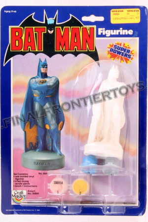 Batman Paint By Number Figurine Super Powers MOC C-9