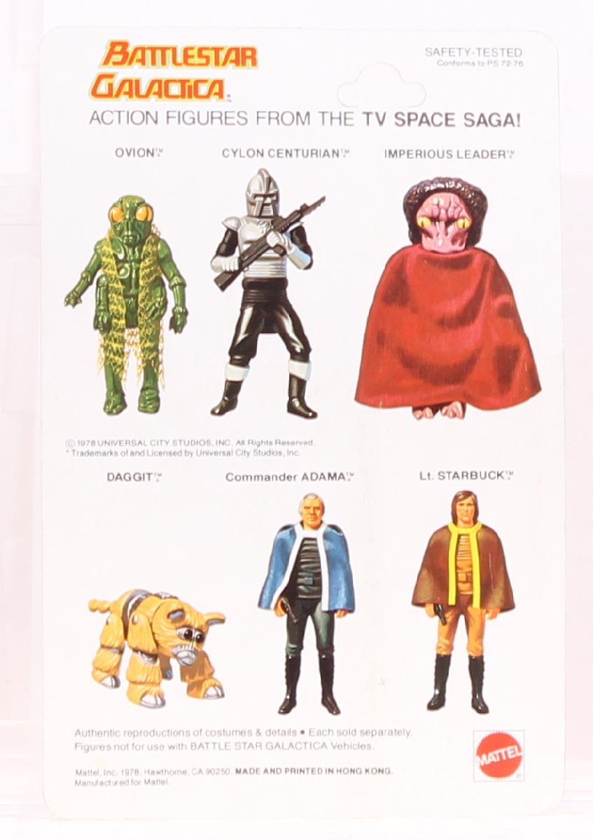 Commander Adama Battlestar Galactica MOC C-9.5- - Image 2