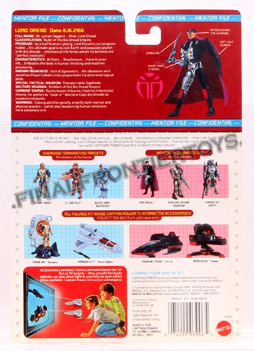 Lord Dread Captain Power MOC C-9+ - Image 2