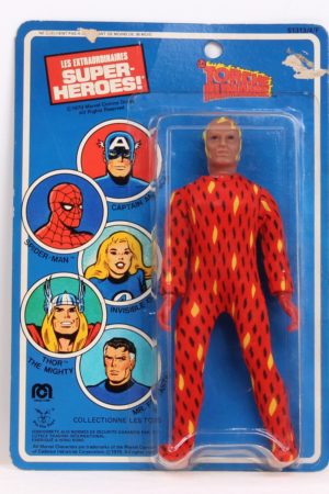 Human Torch Mego 8 Inch Figures MOC C-7.5+
