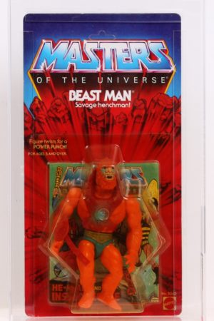 Beast Man MOC AFA 85Y C-9.5-
