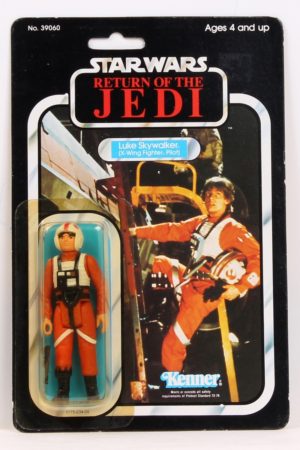 Luke X-Wing Pilot ROTJ 77 Back No Offer MOC C-9+