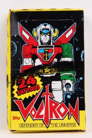 Voltron Tattoos Non Sport Cards Topps Wax Box