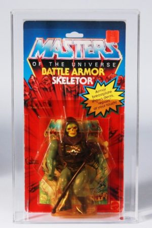Battle Armor Skeletor MOC C-8.5 CAS 80Y