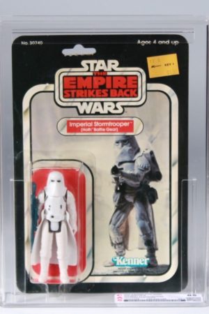 Imperial Stormtrooper Hoth Battle Gear Snowtrooper ESB 32 Back No Offer MOC C-9 CAS 85