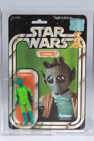 Greedo Star Wars 21 Back No Offer MOC C-9.5- CAS 85