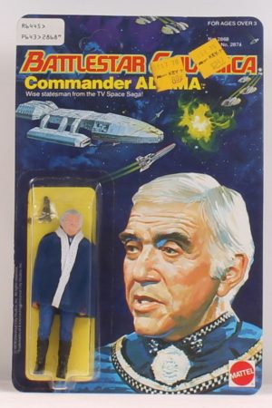 Commander Adama Battlestar Galactica MOC C-9