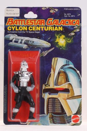 Cylon Centurion Silver Battlestar Galactica MOC C-8+