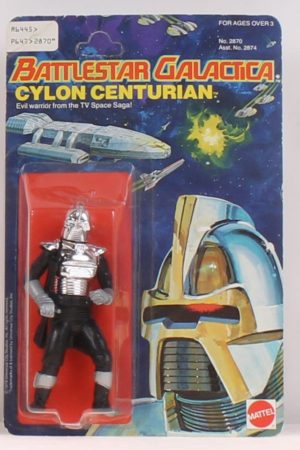 Cylon Centurion Silver Battlestar Galactica MOC C-8+