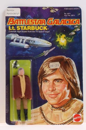 Lt. Starbuck Battlestar Galactica MOC C-9+