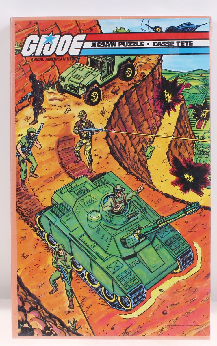 GI Joe Jigsaw Puzzle MISC MISB