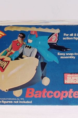 Batcopter Mego 8 Inch Figure Vehicle MIB C-7.5+