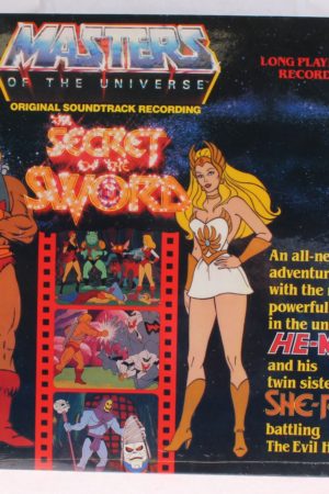 He-Man Secret of the Sword Record Misc MIP C-9.5-