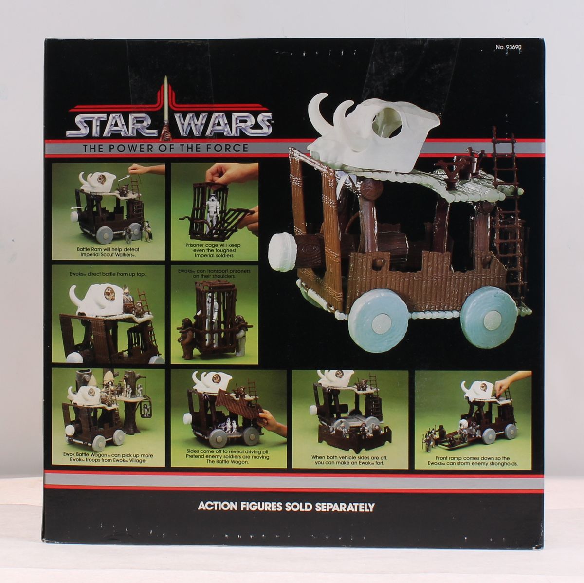 Ewok Battle Wagon Vehicle MISB C-9.5-