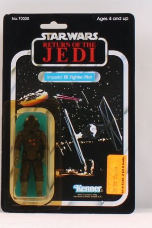 Tie Fighter Pilot ROTJ 77 Back No Offer MOC C-9