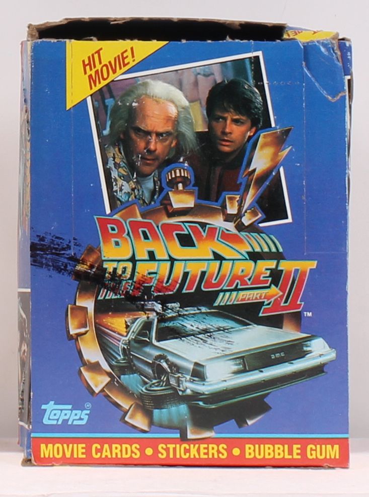 Back to the Future 2 Non Sport Cards Topps Wax Box