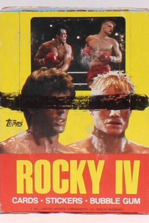 Rocky IV Non Sport Cards Topps Wax Box