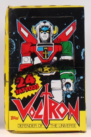 Voltron Tattoos Non Sport Cards Topps Wax Box