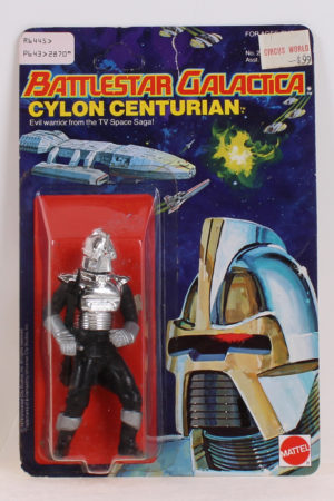 Cylon Centurion Silver Battlestar Galactica MOC C-7.5
