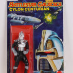 Cylon Centurion Silver Battlestar Galactica MOC C-8.5+