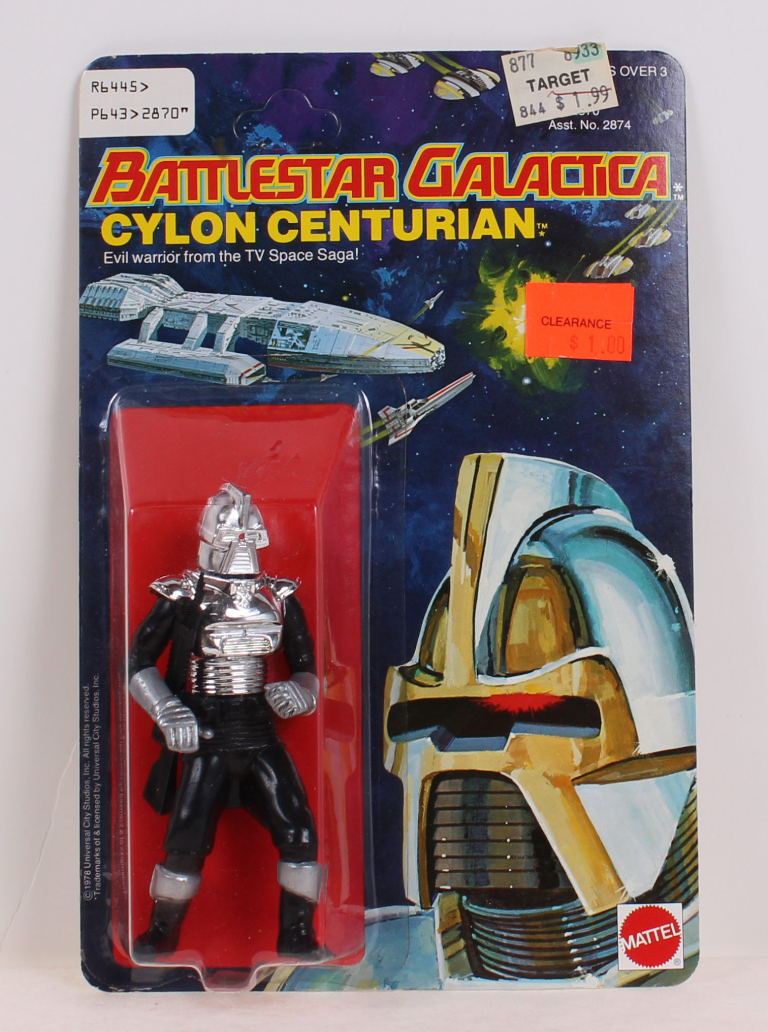 Cylon Centurion Silver Battlestar Galactica MOC C-9+