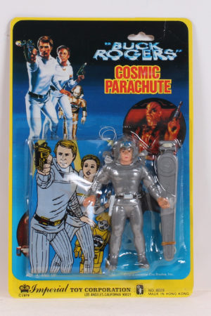 Buck Rogers Cosmic Parachute Yellow Buck Rogers MOC C-9.5-