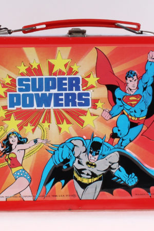 DC Comics Super Powers Lunchbox Lunch Box Super Powers