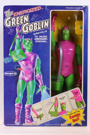 Green Goblin Remco Energized Figures MIB