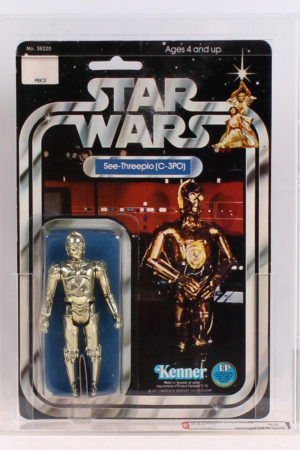 C-3PO Star Wars 12 Back MOC AFA 80