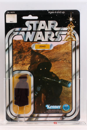 Jawa Star Wars 12 Back MOC AFA 85