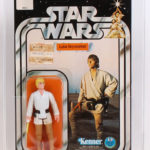 Luke Skywalker Star Wars 12 Back MOC AFA 75