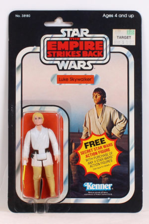 Luke Skywalker ESB 21 Back Secret Figure Offer MOC C-9