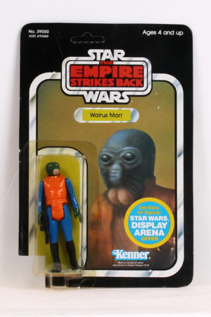 Walrus Man Walrusman ESB 45 Back Display Arena Offer MOC