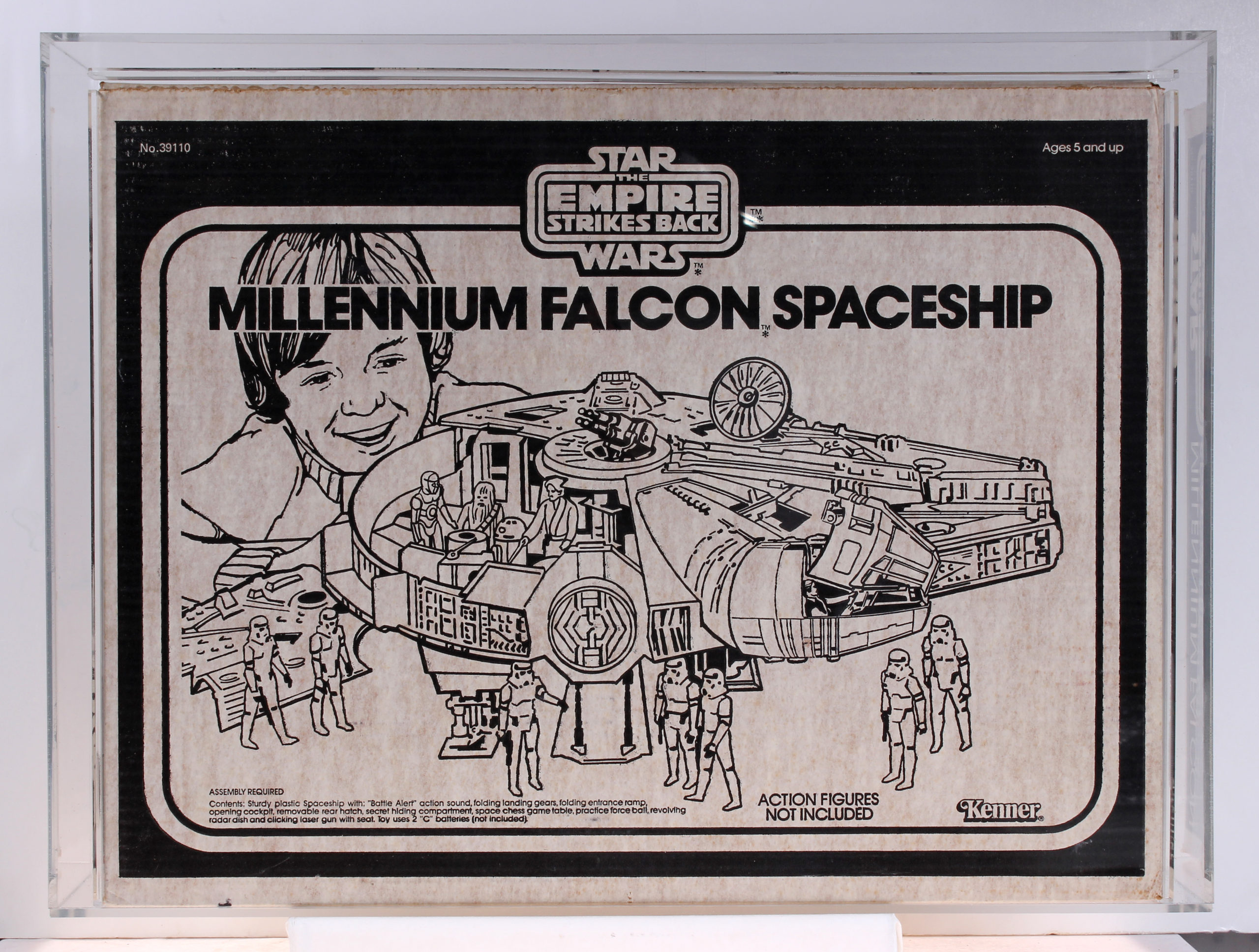Millennium Falcon Vehicle MISB AFA 80 - Image 2