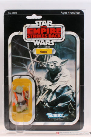 Yoda Orange Snake ESB 32 Back No Offer MOC AFA 80