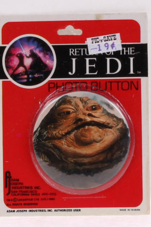 ROTJ Button Jabba the Hutt MISC MOC