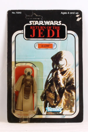 4-LOM ROTJ 65 Back No Offer Blacked out Ewoks MOC C-7.5