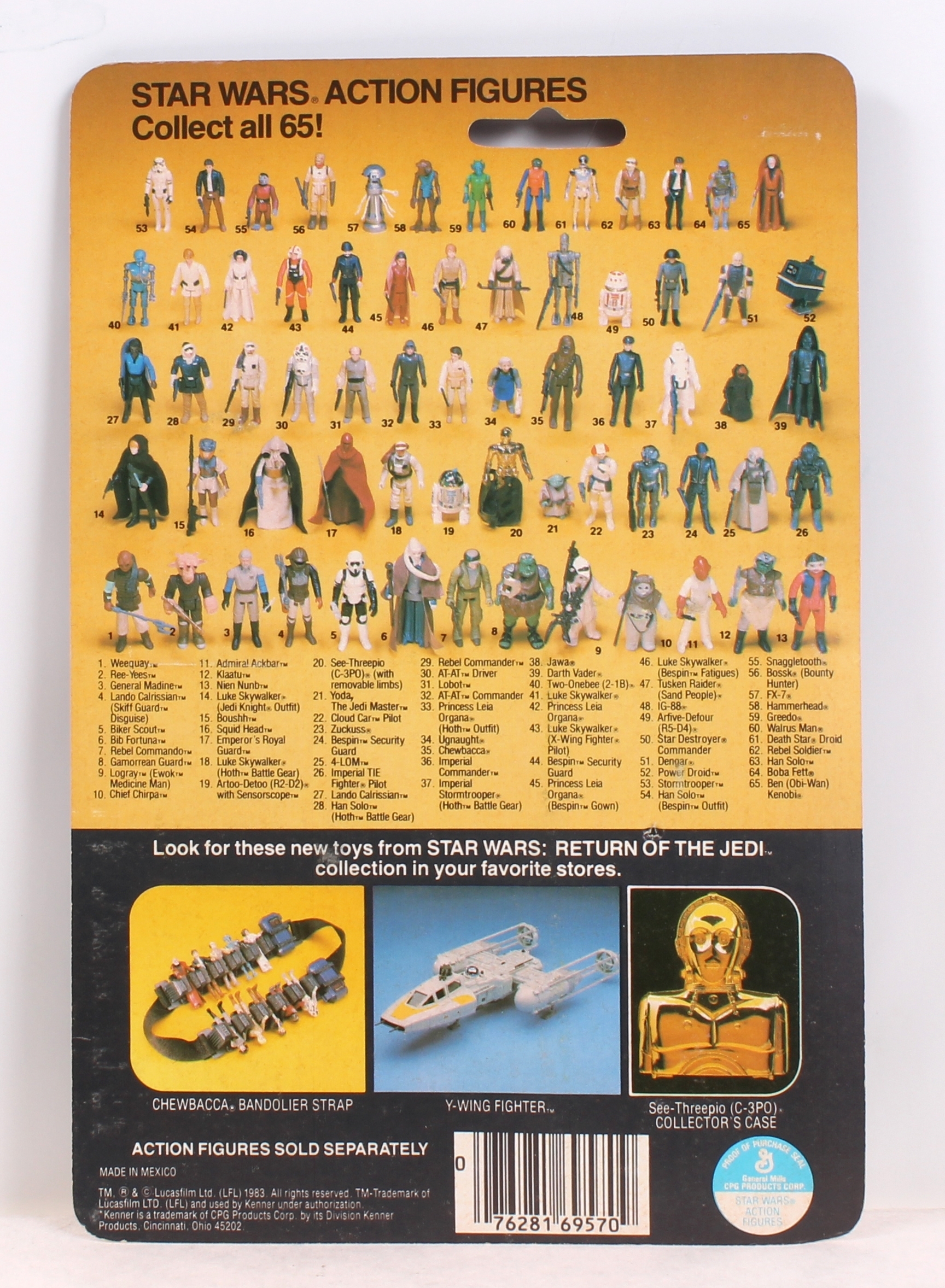 Biker Scout ROTJ 65 Back No Offer MOC C-8.5 - Image 2