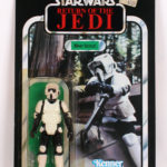 Biker Scout ROTJ 65 Back No Offer Blacked out Ewoks MOC C-9