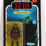 Gamorrean Guard ROTJ 65 Back No Offer Blacked out Ewoks MOC C-8.5+