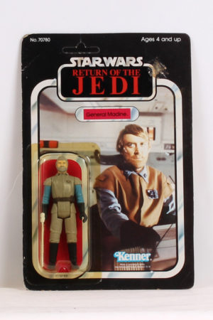 General Madine ROTJ 65 Back No Offer MOC C-7.5