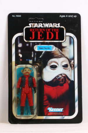 Nien Nunb ROTJ 65 Back No Offer MOC C-8.5+
