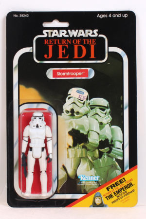 Stormtrooper ROTJ 65 Back Emperor Offer MOC C-9.5-