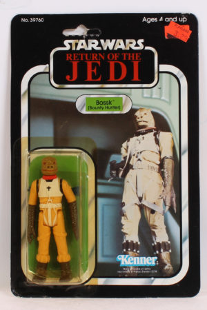 Bossk ROTJ 77 Back No Offer MOC C-8+
