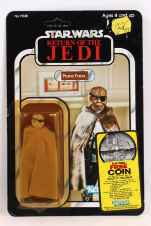 Prune Face ROTJ 77 Back No Offer MOC C-8+