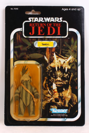 Teebo ROTJ 77 Back No Offer MOC C-9