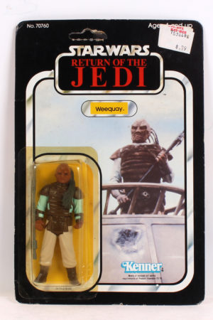 Weequay ROTJ 77 Back No Offer MOC C-7.5
